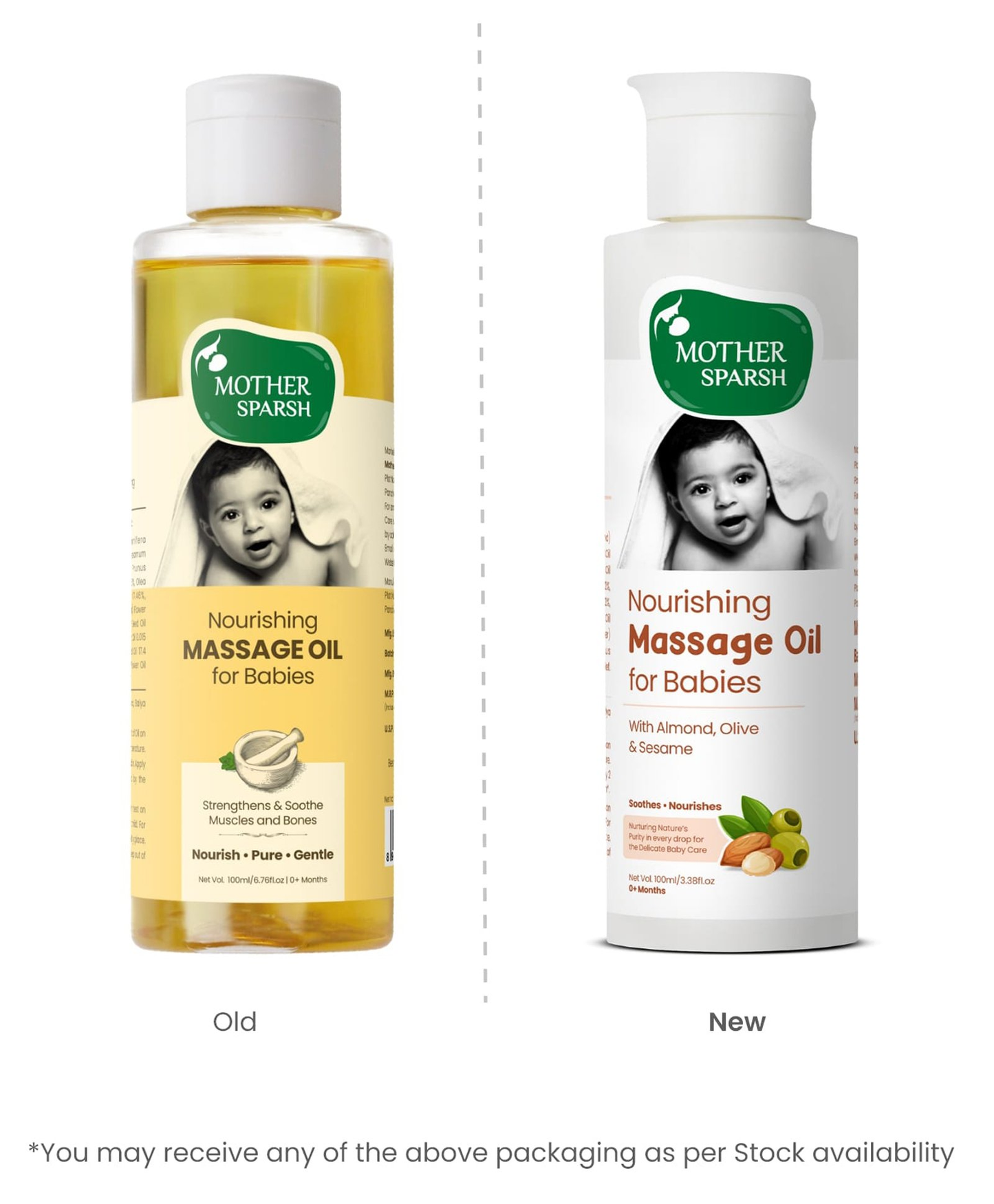 Mother Sparsh Ayurvedic Baby Massage Oil