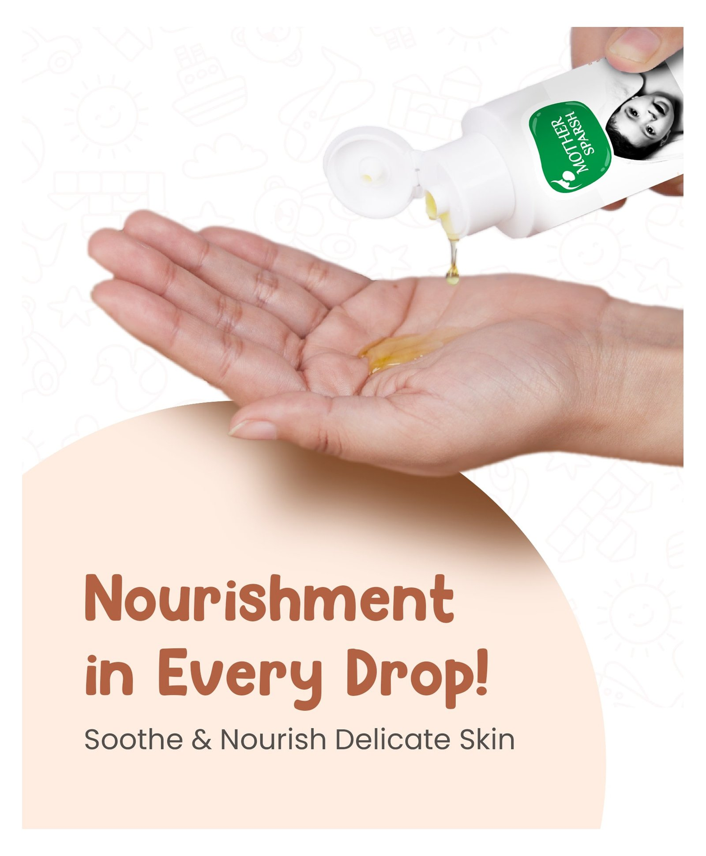 Mother Sparsh Ayurvedic Baby Massage Oil