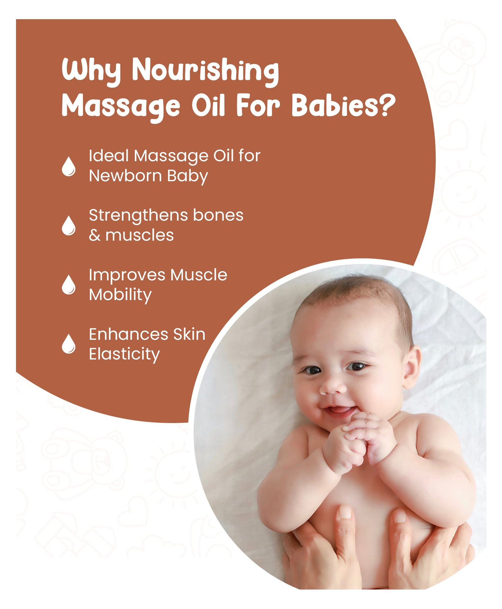 Mother Sparsh Ayurvedic Baby Massage Oil