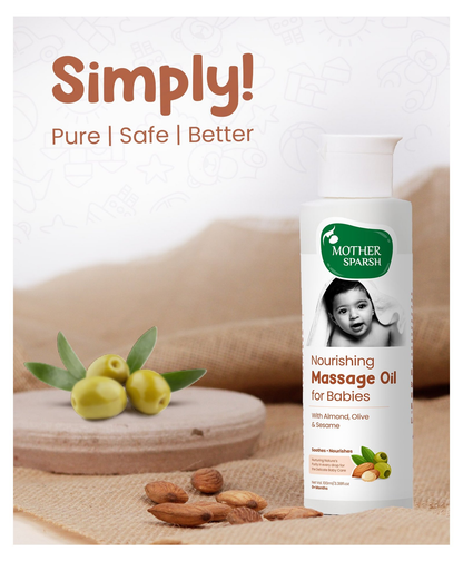 Mother Sparsh Ayurvedic Baby Massage Oil