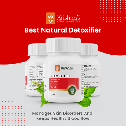 Krishna's Herbal & Ayurveda Neem Tablets