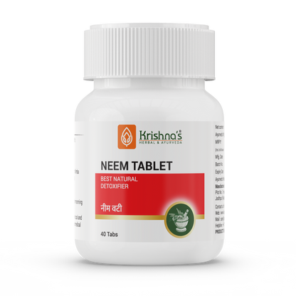 Krishna's Herbal & Ayurveda Neem Tablets