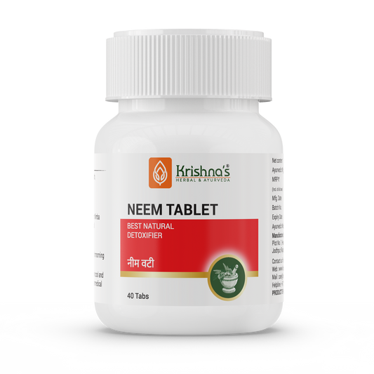 Krishna's Herbal & Ayurveda Neem Tablets