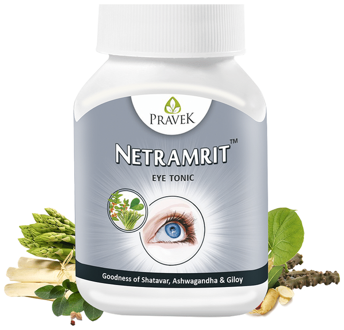 Pravek Netramrit Eye Tonic Capsules