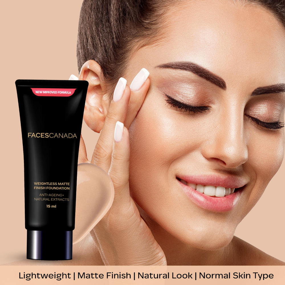 Faces Canada Weightless Matte Finish Foundation-Beige 05