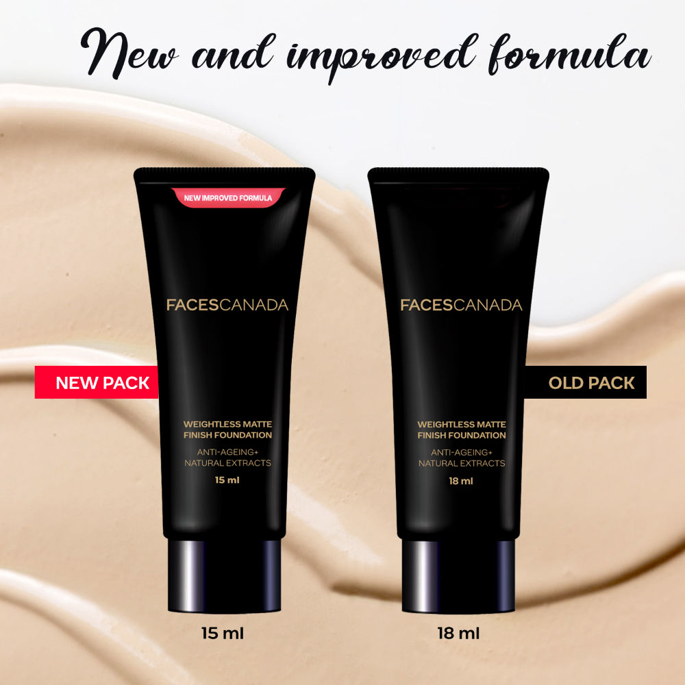 Faces Canada Weightless Matte Finish Foundation-Beige 05