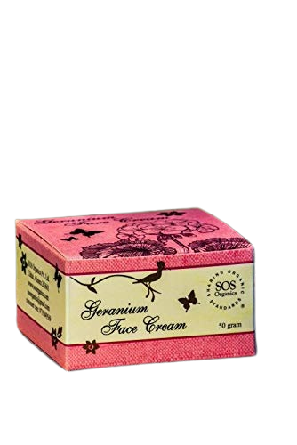 SOS Organics Geranium Face Cream - DrMediCart