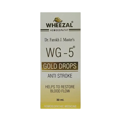 Buy Wheezal Homeopathy WG-5 Gold Drops from DrMediCart, Ship from India to USA