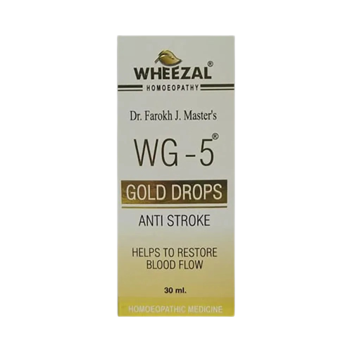 Buy Wheezal Homeopathy WG-5 Gold Drops from DrMediCart, Ship from India to USA