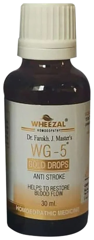 Wheezal Homeopathy WG-5 Gold Drops - Drmedicart
