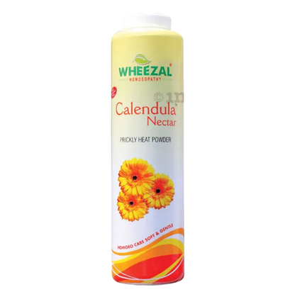 Buy Wheezal Calendula Nectar Prickly Heat Homoeo Cool Powder from DrMediCart, Ship from India to USA