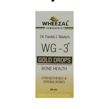 Buy Wheezal Homeopathy WG-3 Gold Drops from DrMediCart, Ship from India to USA