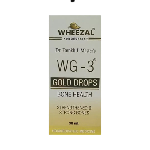 Buy Wheezal Homeopathy WG-3 Gold Drops from DrMediCart, Ship from India to USA