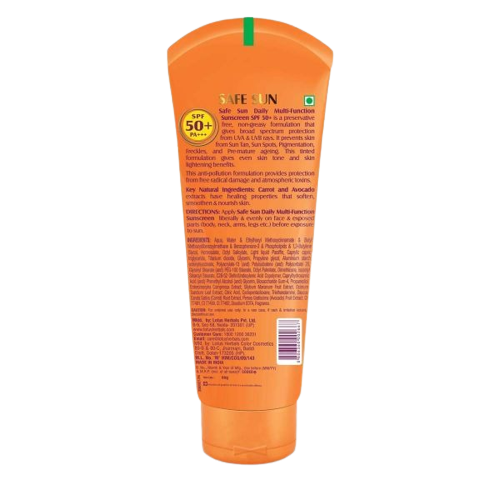 Buy Lotus Herbals Safe Sun Daily Multi-Function Sunblock SPF PA+++ from DrMediCart, Ship from India to USA