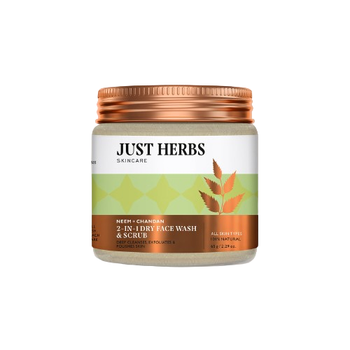 Buy Just Herbs Aglow Neem & Chandan Skin Purifying Face Cleanser from DrMediCart, Ship from India to USA