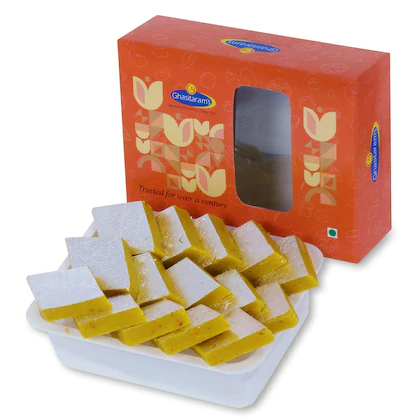Ghasitaram Pure Kesari Kaju Katli Sweets