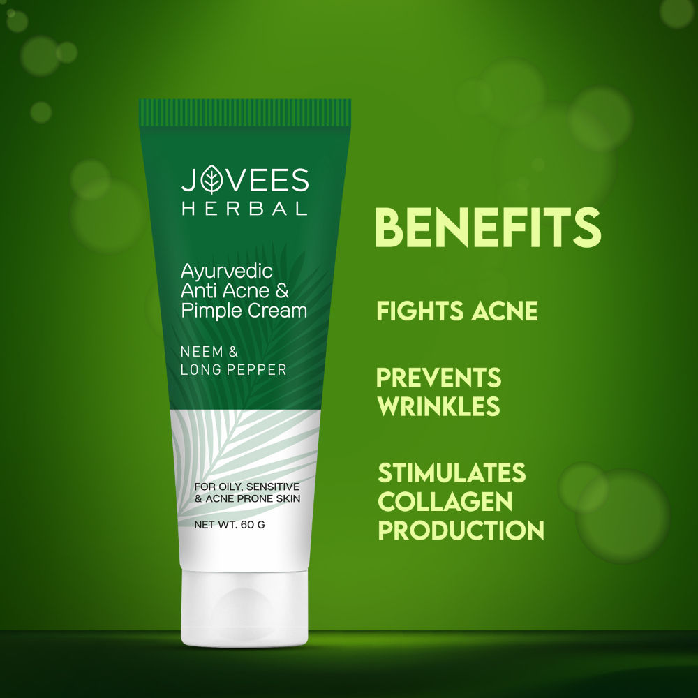 Jovees Neem & Long Pepper Anti Acne & Pimple Cream
