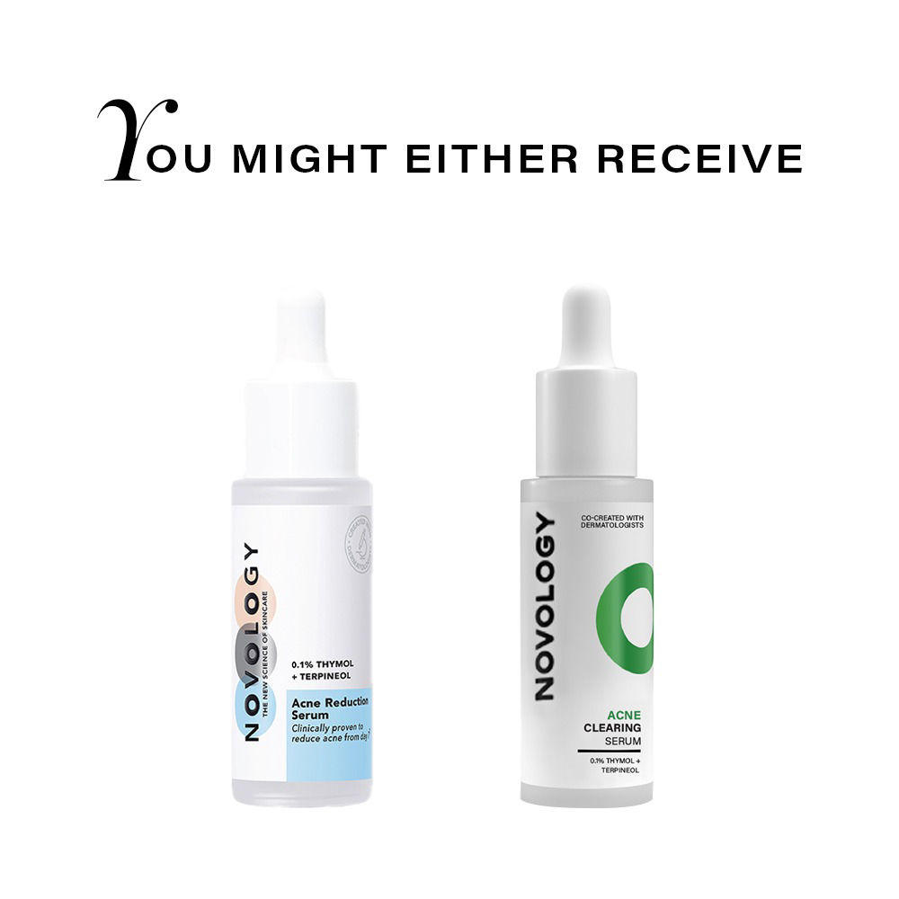 Novology Acne Reduction Serum With 0.1% Thymol + Terpineol