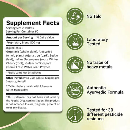 Nirogam Ivy's Mukta Vati Tablets