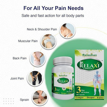 Dr Relaxi Herbal Capsules for Joints Pain and Arthritis