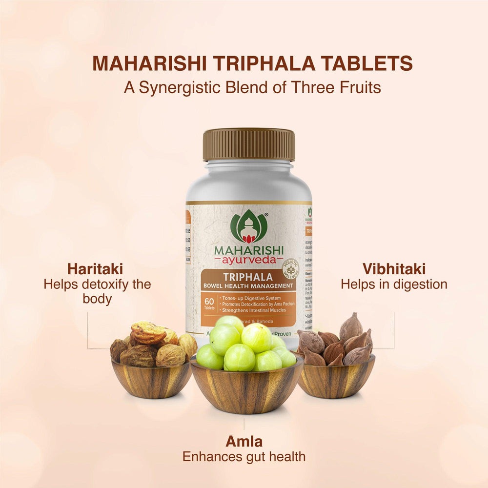 maharishi ayurveda triphala tablets