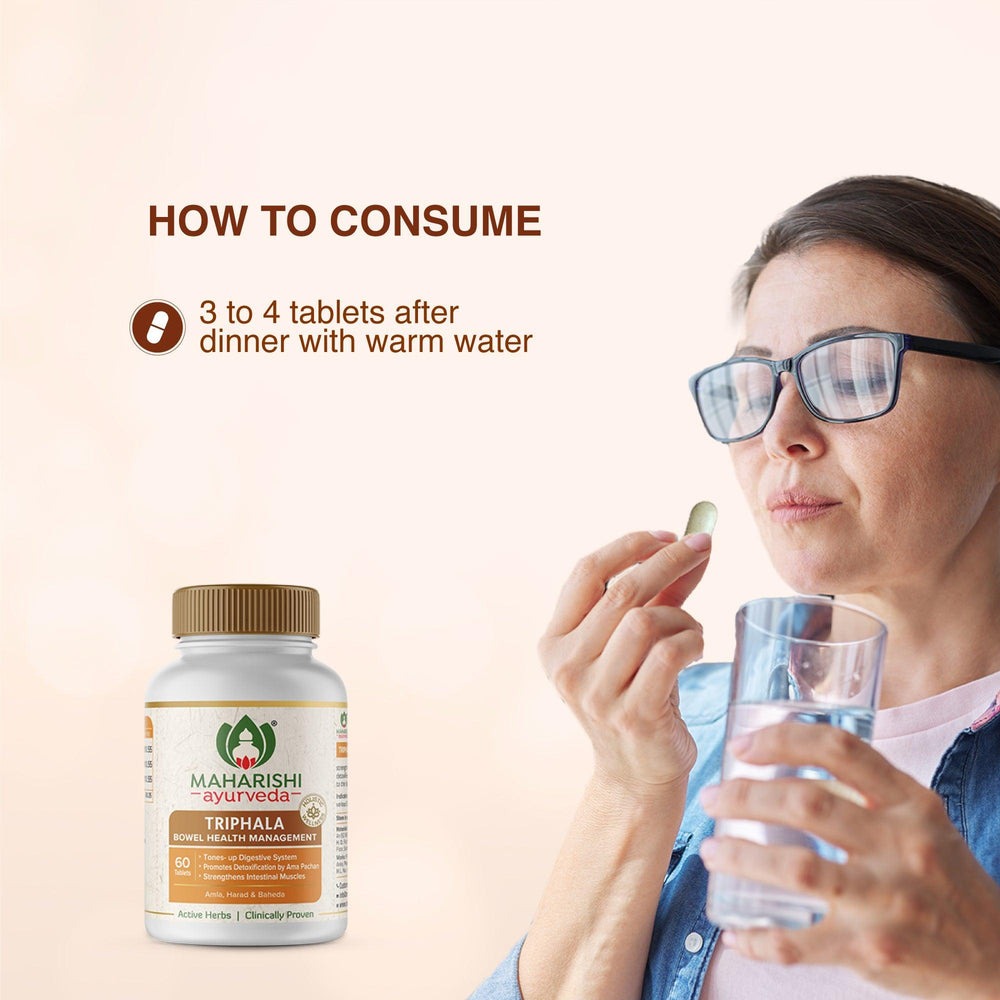 maharishi ayurveda triphala tablets