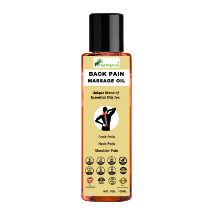 Teja Organics Back Pain Massage Oil