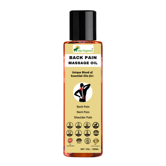 Teja Organics Back Pain Massage Oil
