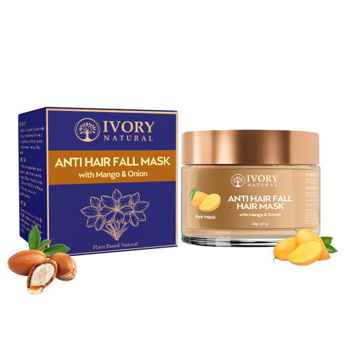 Ivory Natural Hair Fall Hair Mask - Loss Of Hair Control For Both Men & Women