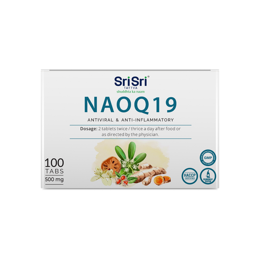 Sri Sri Tattva NAOQ19 Antiviral & Anti Inflammatory Tablets