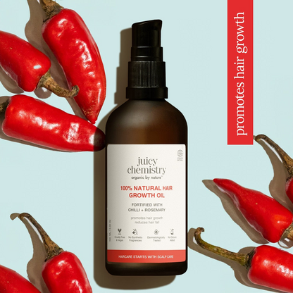 Juicy Chemistry Chilli Horsetail and Blackseed Hair Oil