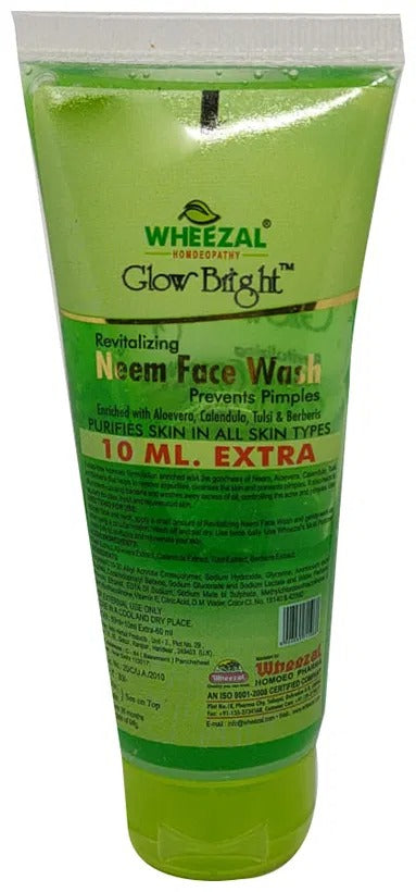 Wheezal Glow Bright Neem Face Wash - Drmedicart