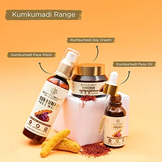 Bella Vita Organic Kumkumadi Face Glow Oil - DrMediCart