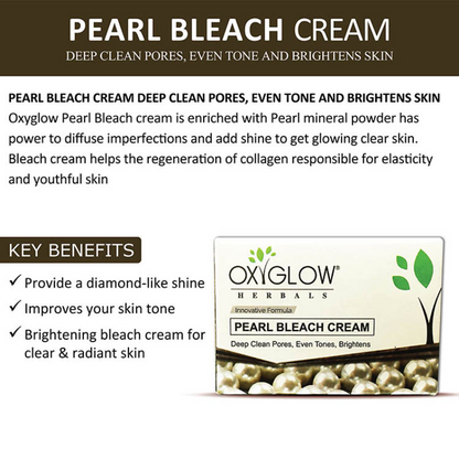Oxyglow Herbals Pearl Bleach Cream