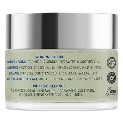 The Moms Co Natural Green Tea Night Gel - Drmedicart