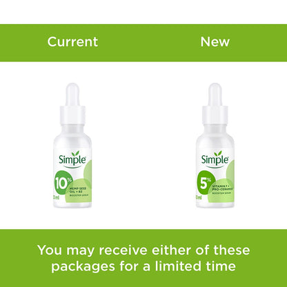 Simple 10% herbal Seed Oil + B3 Booster Serum