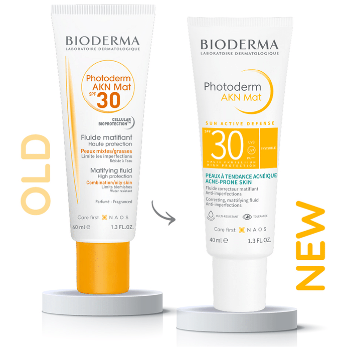 Bioderma Photoderm AKN Mat Sunscreen SPF 30 PA++++ For Acne Prone Skin