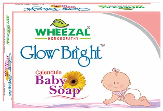 Buy Wheezal Glow Bright Calendula Baby Soap from DrMediCart, Ship from India to USA