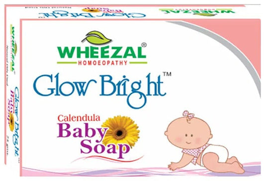 Buy Wheezal Glow Bright Calendula Baby Soap from DrMediCart, Ship from India to USA