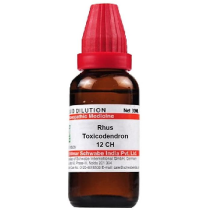 Dr. Willmar Schwabe India Rhus Toxicodendron Dilution