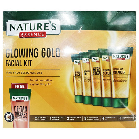 Buy Nature's Essence Glowing Gold Facial Kit from DrMediCart, Ship from India to USA