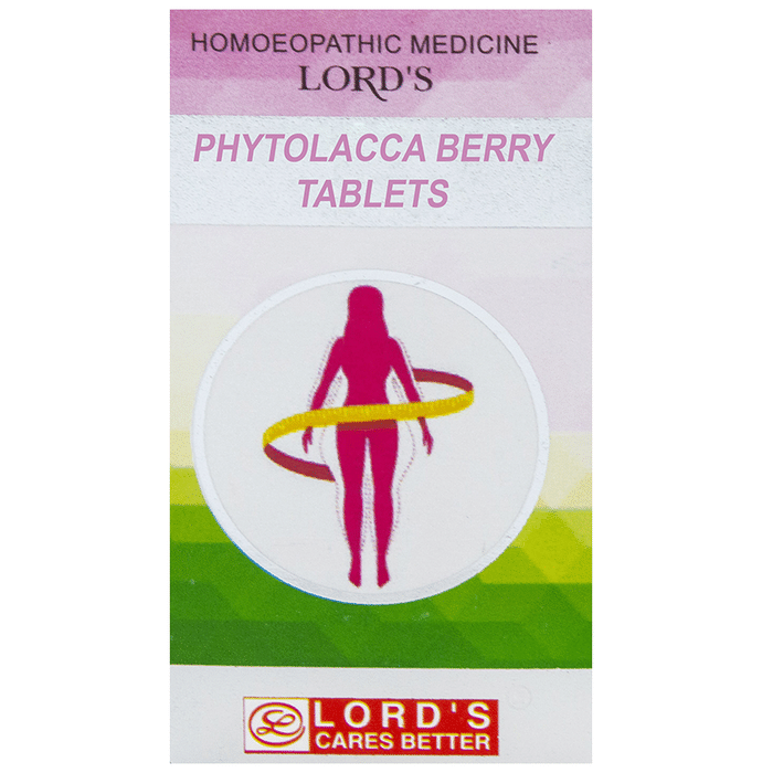 Lord's Homeopathy Phytolacca Berry Tablets