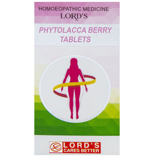 Lord's Homeopathy Phytolacca Berry Tablets
