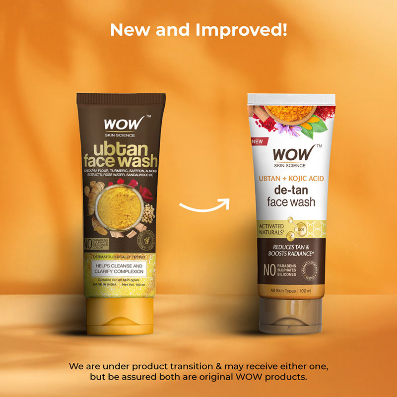 Wow Skin Science Ubtan Face Wash