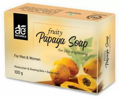 Buy Ae Naturals Fruity Papaya Skin Whitening Soap from DrMediCart, Ship from India to USA