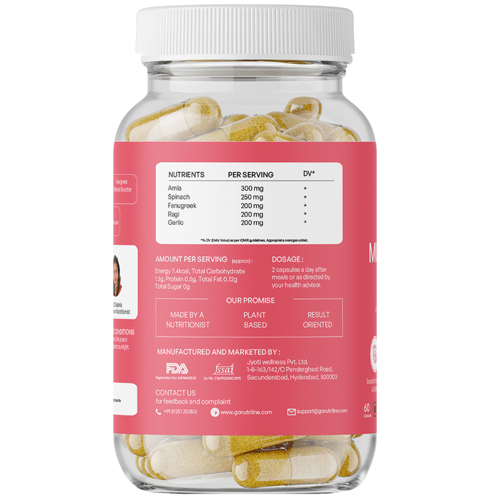 Nutriline Multivitamins with Iron Capsules