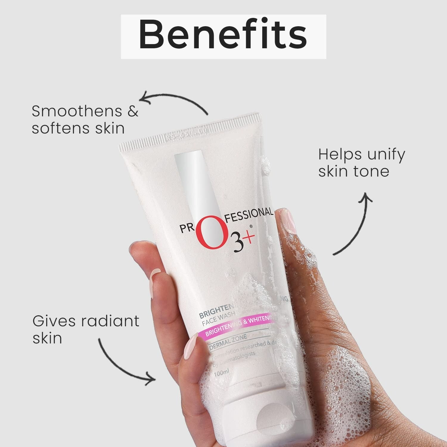Professional O3+ Brightening & Whitening Face Wash