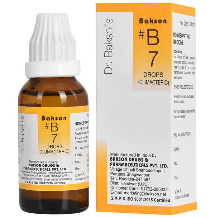 Bakson's Homeopathy B07 Drops