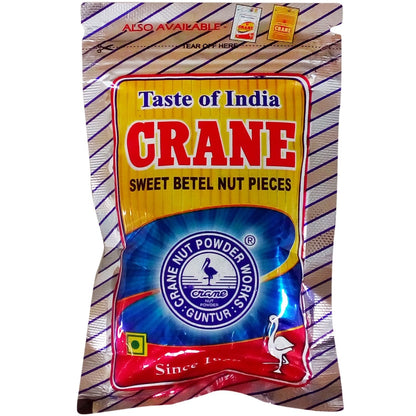 Crane Betel Nut Pieces Sweet Blue Pouch