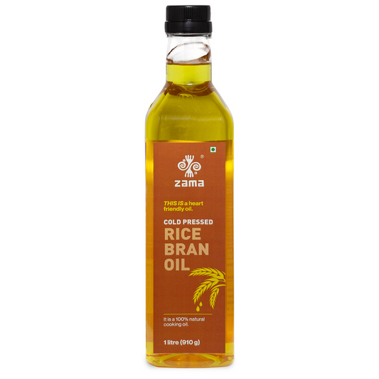 Buy Zama Organics Rice Bran Oil from DrMediCart, Ship from India to USA